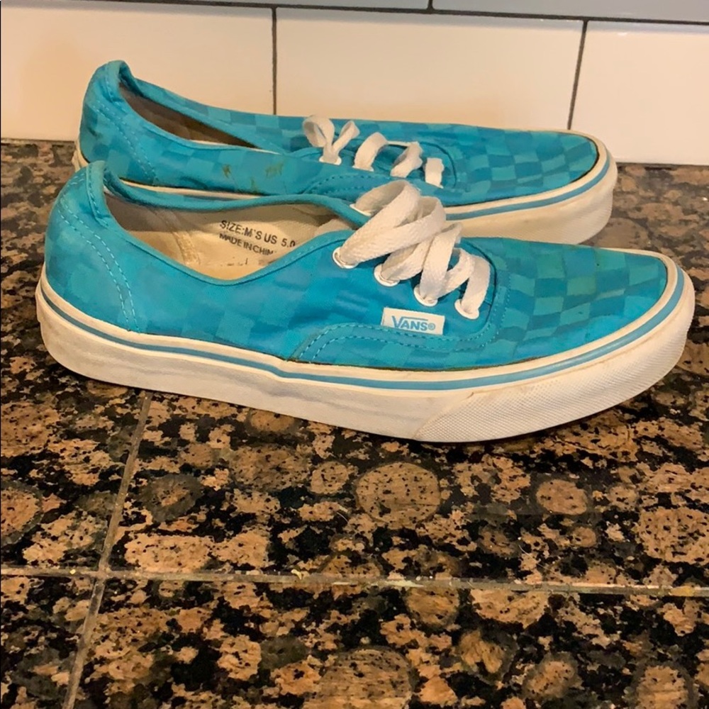 Light blue vans